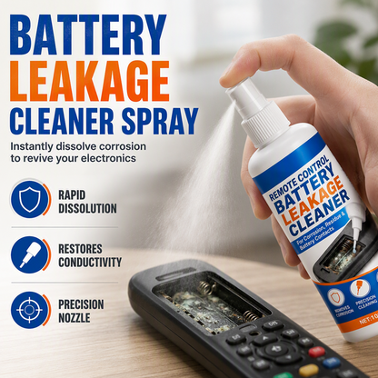 Bateria w pilocie lub zabawce przeciekła i skorodowała styki? – spray do czyszczenia akumulatorów – rozpuszcza białe i niebieskie kryształy. Na pobranie! 🔋