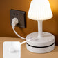 Lampka nocna z gniazdkami i USB – łączy oświetlenie i ładowanie, porządkuje stolik nocny. Na pobranie! 💡