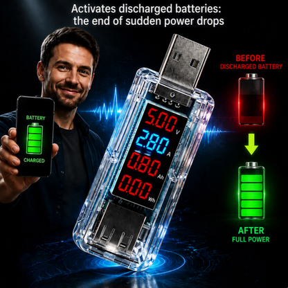 Smartfon battery repair dongle – aktywuje martwe baterie, przywraca ładowanie w kilka minut. Na pobranie! ⚡