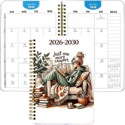 Planer 5-letni 2026-2030 – zarządzaj celami akademickimi, zawodowymi i osobistymi przez 5 lat, bez kupowania nowego co roku. Na pobranie! 📅