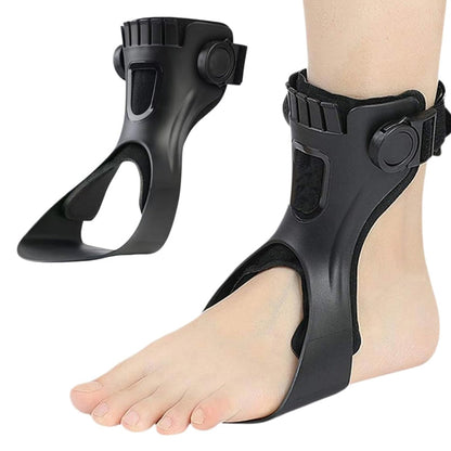 Ergonomiczny design obejmujący połowę stopy – wspomaga unoszenie stopy podczas chodu, zmniejsza zmęczenie i ułatwia naturalne poruszanie – Orteza na stopę opadającą – Na pobranie! 🚶