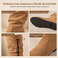 👢 Damskie zawiązywane luzne kozaki za kolano – Stylowe, wygodne, luźny krój ✨