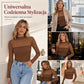 👚 Damska retro bluzka z koronki siatkowej – Z golfem, elegancka ✨