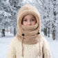 ❄️Dziecięca kominiarka rowerowa – Wiatroszczelna, ocieplana 🔥