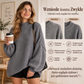 👚 Sweter damski dzianinowy z golfem – Luźny krój, ciepły i stylowy ✨