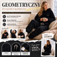 🍂 Pluszowy komplet z geometrycznym reliefem – Ponadczasowy komfort, łatwy styl ✨