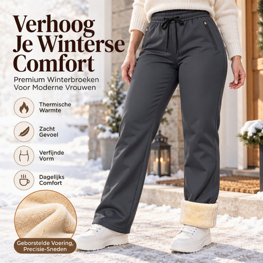 Casual thermische sport trainingsbroek voor dames