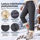 Naisten paksuilla, muhkeilla vuorissa talvihousut