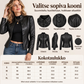 Naisten Slim-fit -faux-takki