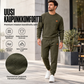 Miesten rento teksturoitu Jacquard-urheilusetti