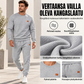 Miesten rento teksturoitu Jacquard-urheilusetti