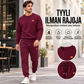 Miesten rento teksturoitu Jacquard-urheilusetti