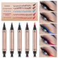 🎅Kup 1 i otrzymaj 1 gratis | Podwójny trójkątny eyeliner w płynie