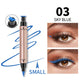 🎅Kup 1 i otrzymaj 1 gratis | Podwójny trójkątny eyeliner w płynie