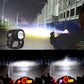Mocny reflektor motocyklowy LED